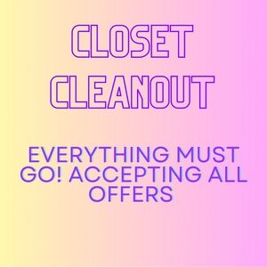 Closet Cleanout!!!